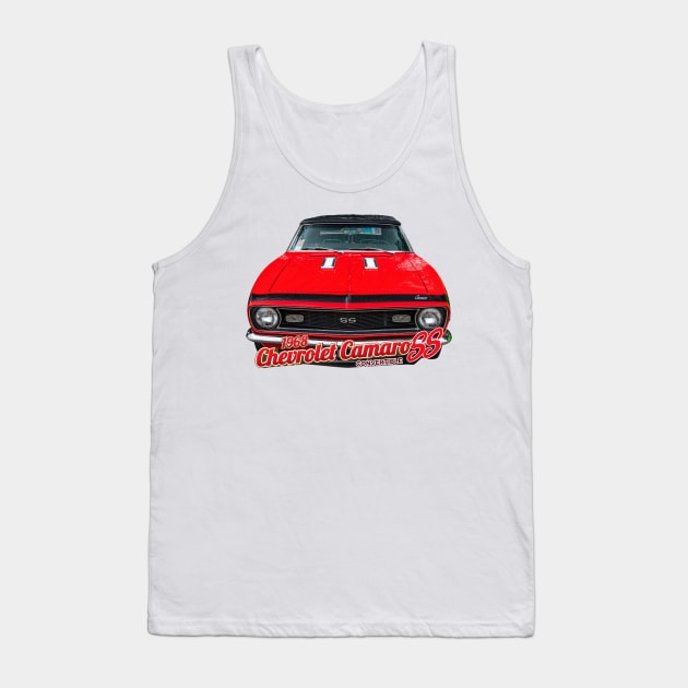 1968 Chevrolet Camaro SS Convertible Tank Top by Gestalt Imagery
